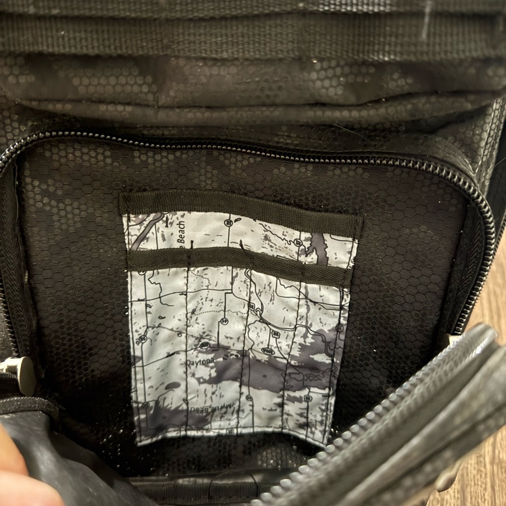 Harley-Davidson Molle Backpack with Piggy-Back Option Gray Camo - Picture 6 of 7